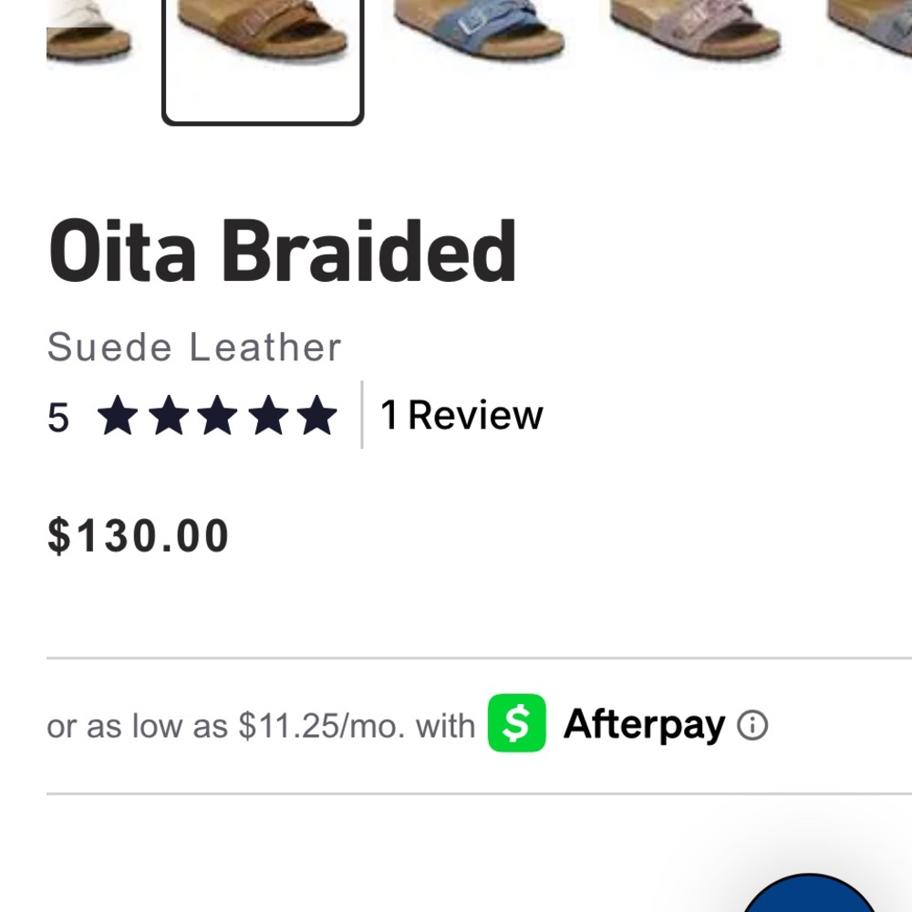 Braided Suede Sandals - Tan